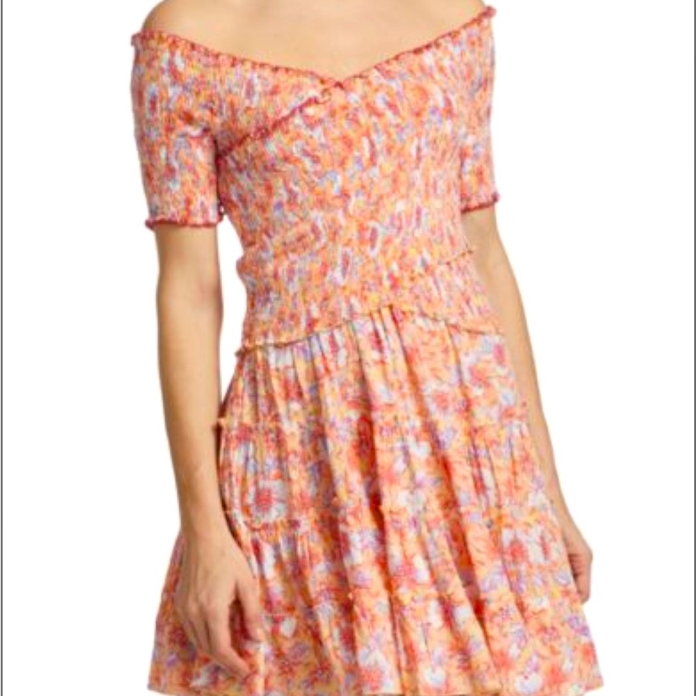 Poupette St Barth' floral-print Soledad minidress